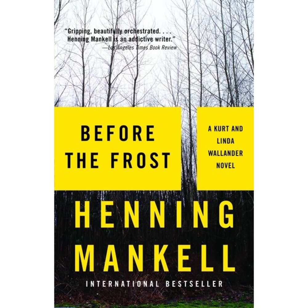 Before the Frost -- Henning Mankell